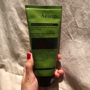 Aesop Geranium Leaf Body Scrub New